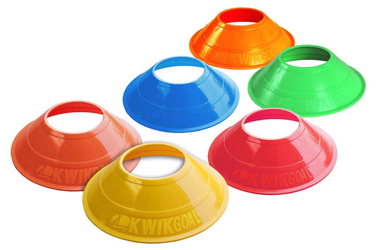 Mini Disc Cones (25/Pack) (Orange, Yellow, Blue, Red, Hi-Vis Orange, Hi-Vis Green) Signature Lacrosse