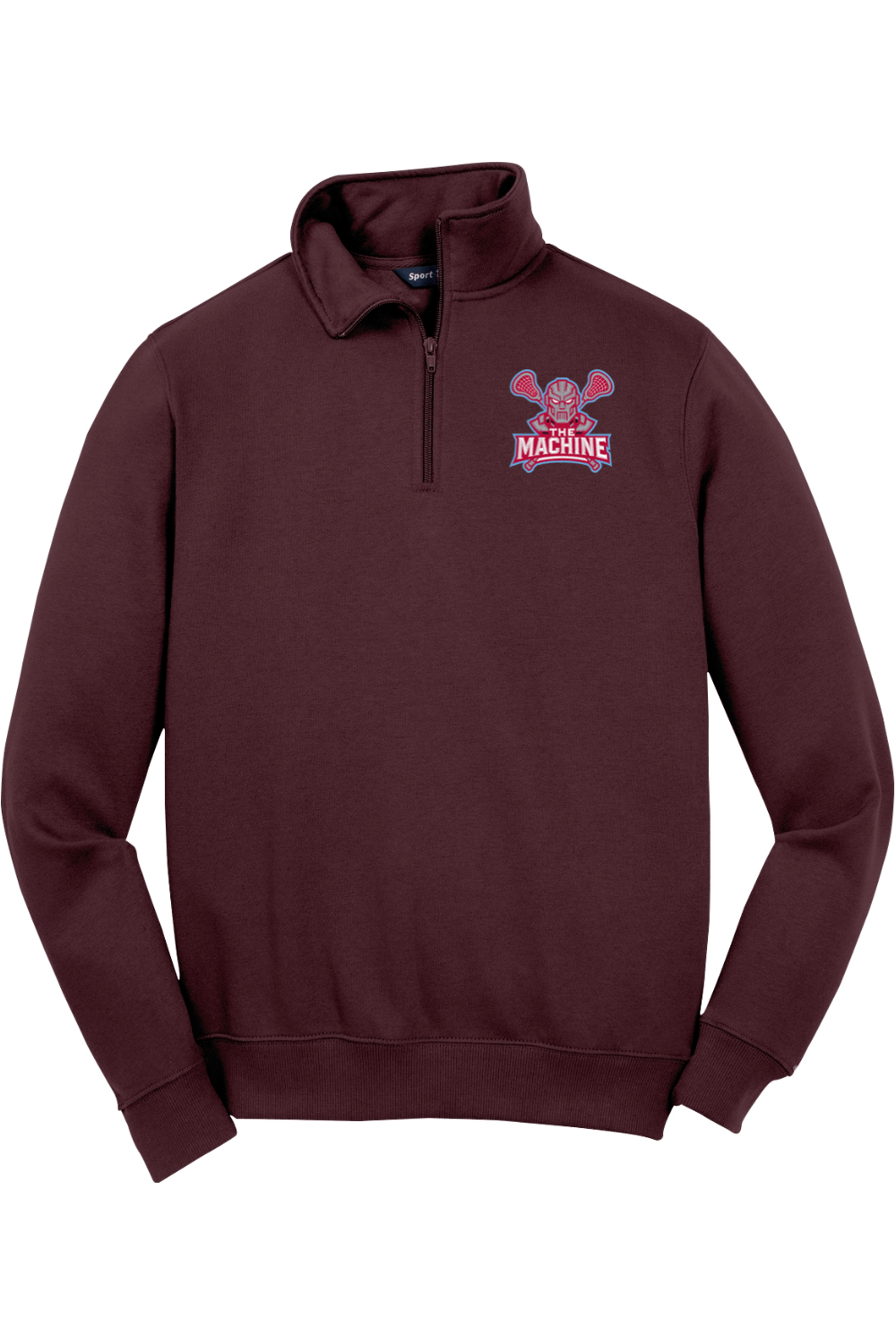 Mobile Machine Lacrosse Adult Embroidered Quarter-Zip Pullover Signature Lacrosse