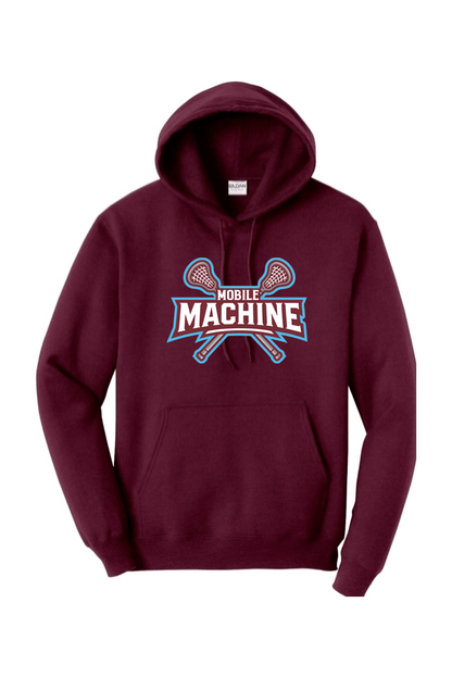 Mobile Machine Lacrosse Adult Heavyweight Hoodie Signature Lacrosse