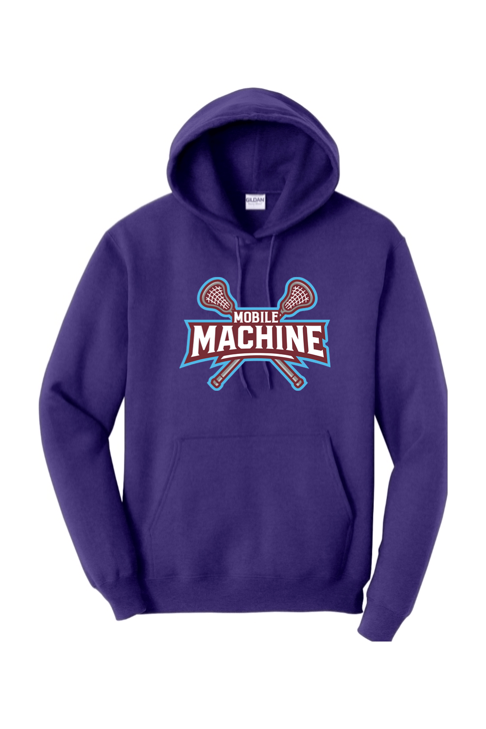 Mobile Machine Lacrosse Adult Heavyweight Hoodie Signature Lacrosse
