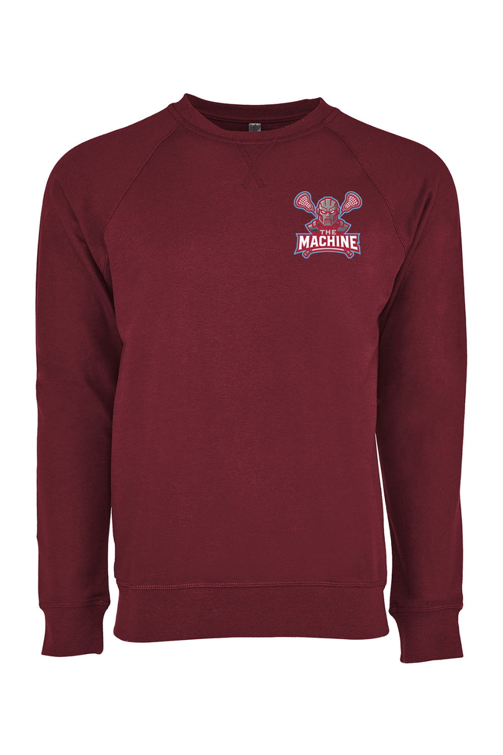 Mobile Machine Lacrosse Adult Heavyweight Raglan Long Sleeve Signature Lacrosse