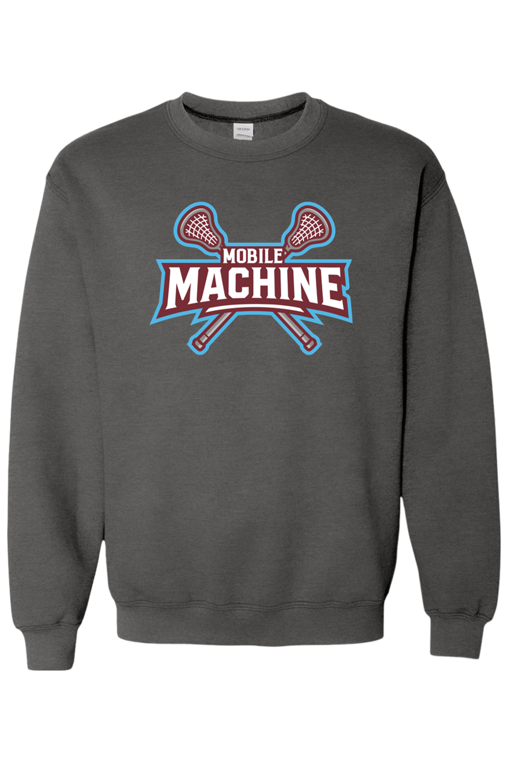 Mobile Machine Lacrosse Adult Heavyweight Sweatshirt Signature Lacrosse