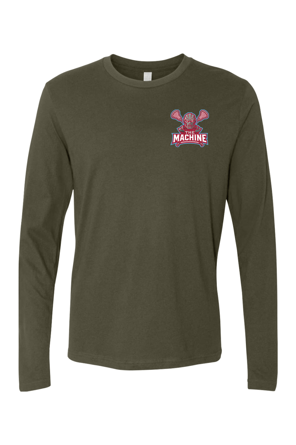 Mobile Machine Lacrosse Adult Long Sleeve T-Shirt Signature Lacrosse