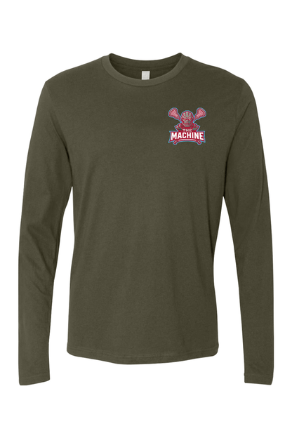 Mobile Machine Lacrosse Adult Long Sleeve T-Shirt Signature Lacrosse