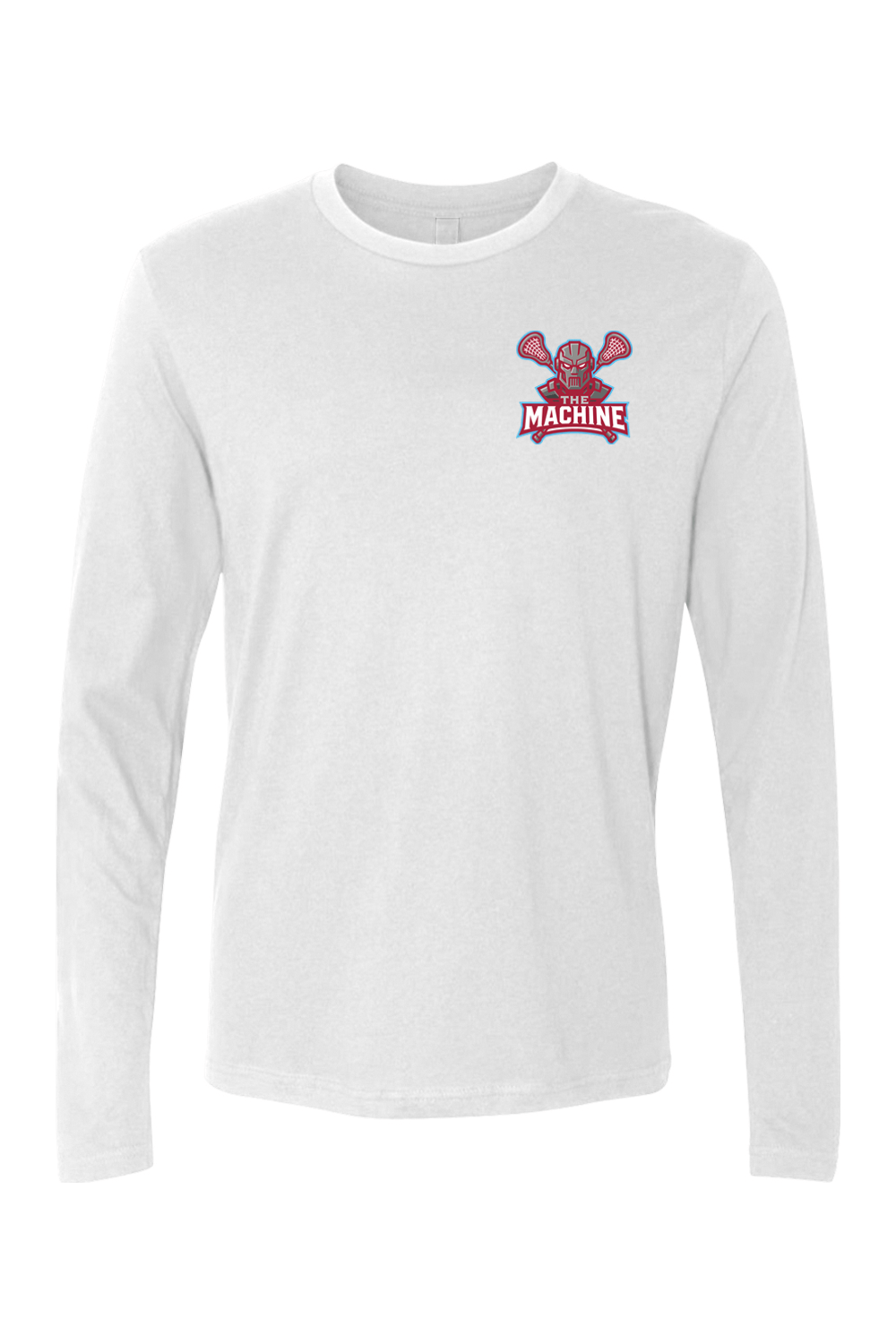 Mobile Machine Lacrosse Adult Long Sleeve T-Shirt Signature Lacrosse