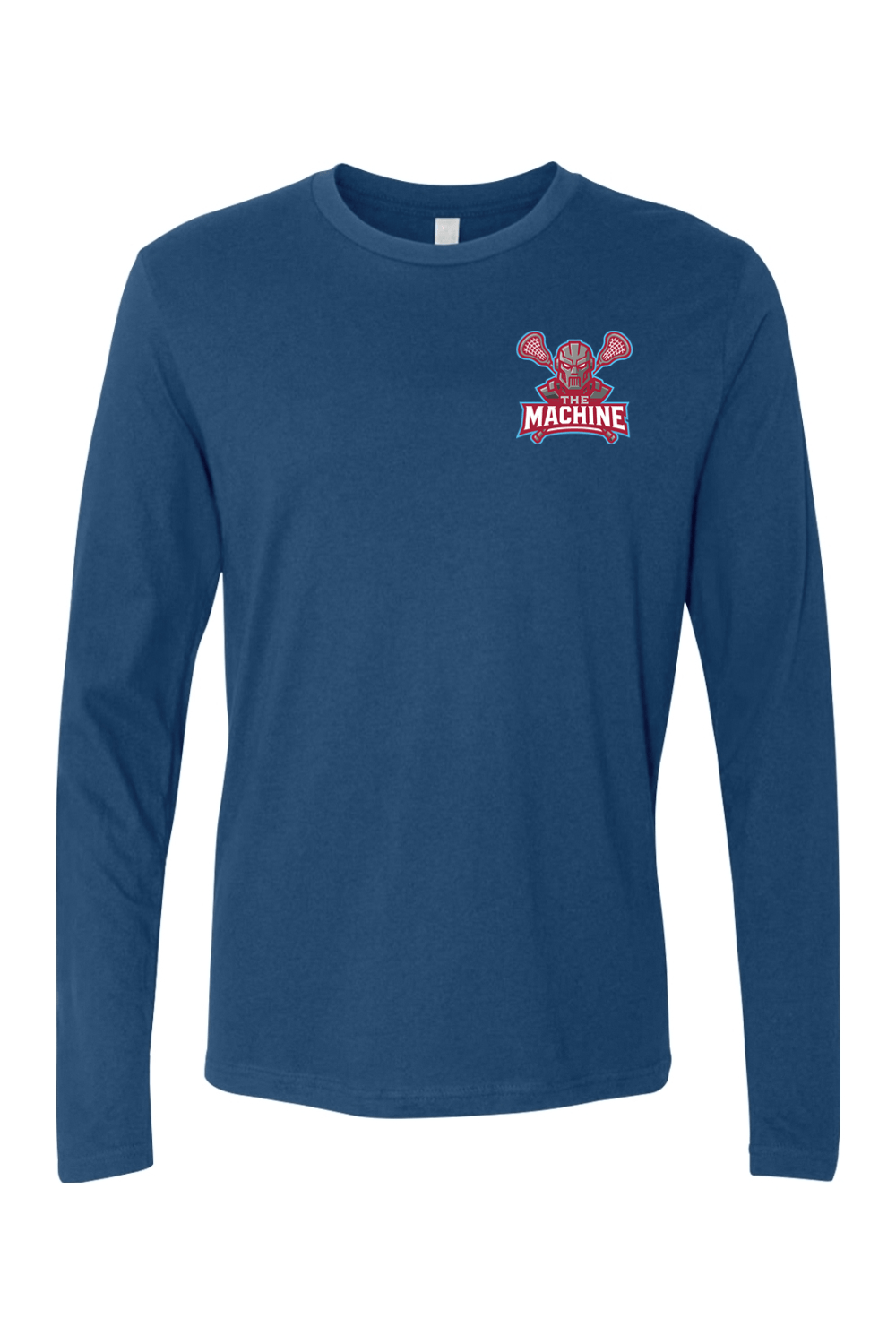 Mobile Machine Lacrosse Adult Long Sleeve T-Shirt Signature Lacrosse