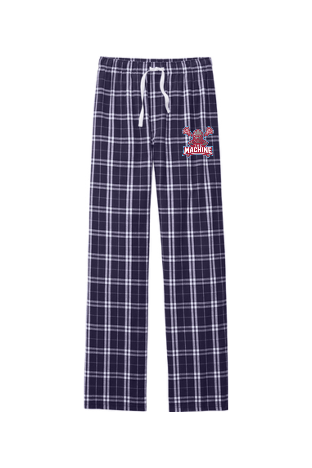 Mobile Machine Lacrosse Adult Men's Flannel Plaid Pants Signature Lacrosse
