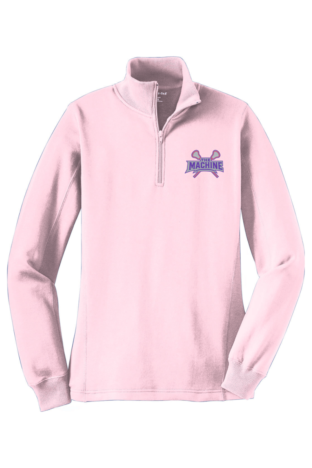 Mobile Machine Lacrosse Adult Women's Embroidered Quarter-Zip Pullover Signature Lacrosse