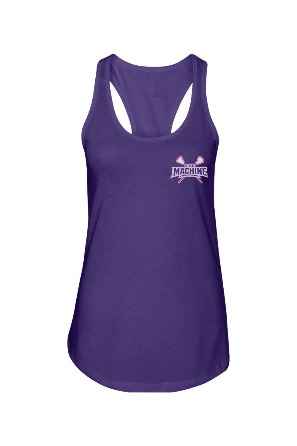 Mobile Machine Lacrosse Adult Women's Tank Top Signature Lacrosse