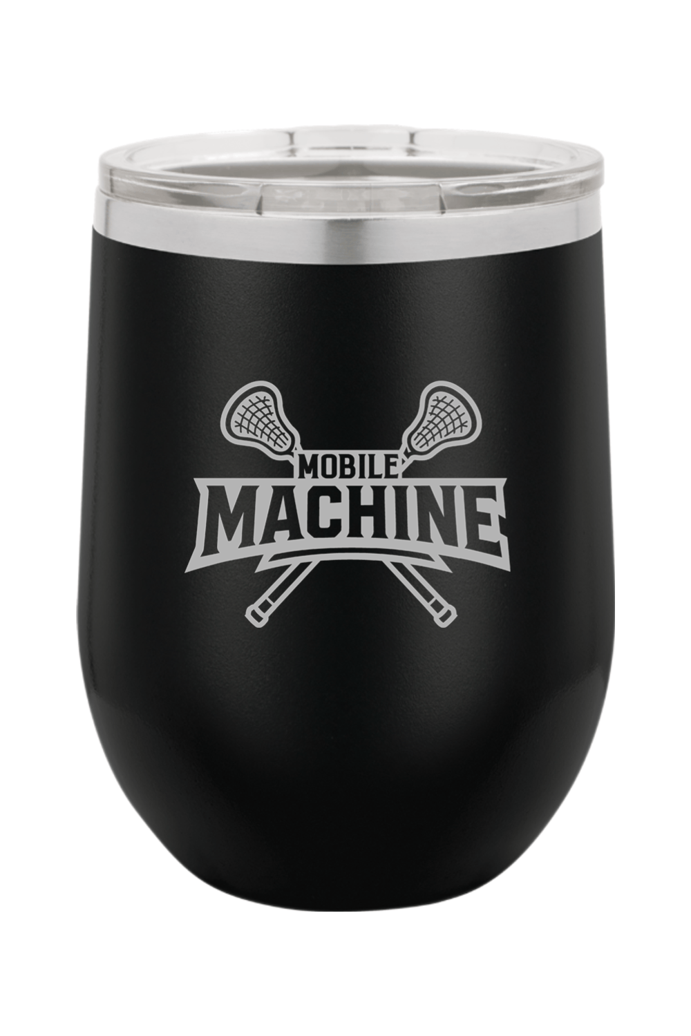 Mobile Machine Lacrosse Insulated Wine Tumbler Signature Lacrosse