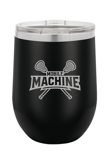 Mobile Machine Lacrosse Insulated Wine Tumbler Signature Lacrosse