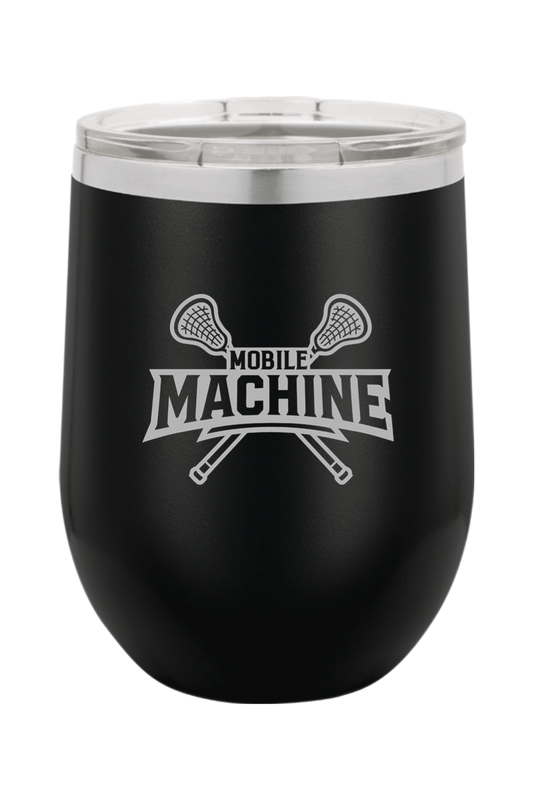 Mobile Machine Lacrosse Insulated Wine Tumbler Signature Lacrosse