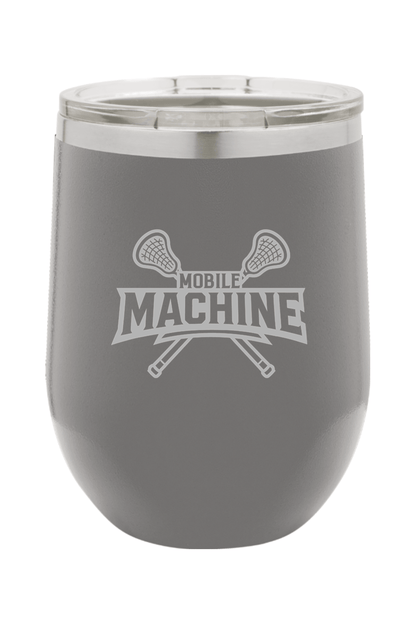 Mobile Machine Lacrosse Insulated Wine Tumbler Signature Lacrosse