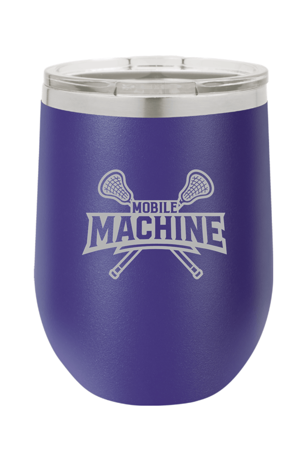 Mobile Machine Lacrosse Insulated Wine Tumbler Signature Lacrosse
