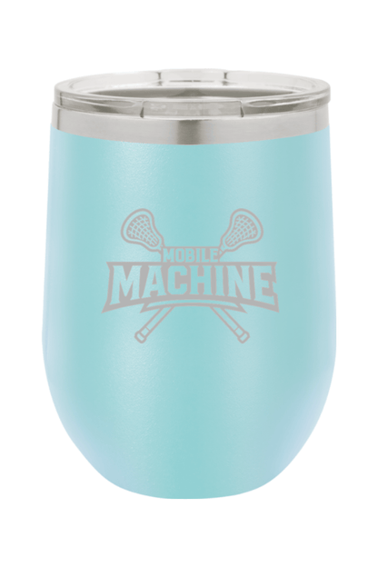 Mobile Machine Lacrosse Insulated Wine Tumbler Signature Lacrosse