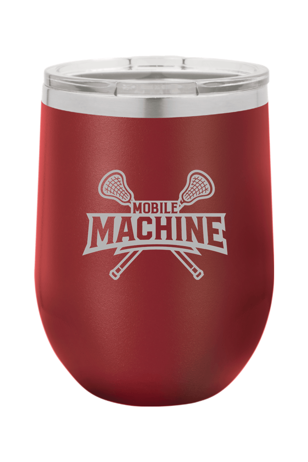 Mobile Machine Lacrosse Insulated Wine Tumbler Signature Lacrosse
