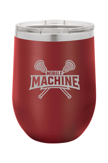 Mobile Machine Lacrosse Insulated Wine Tumbler Signature Lacrosse