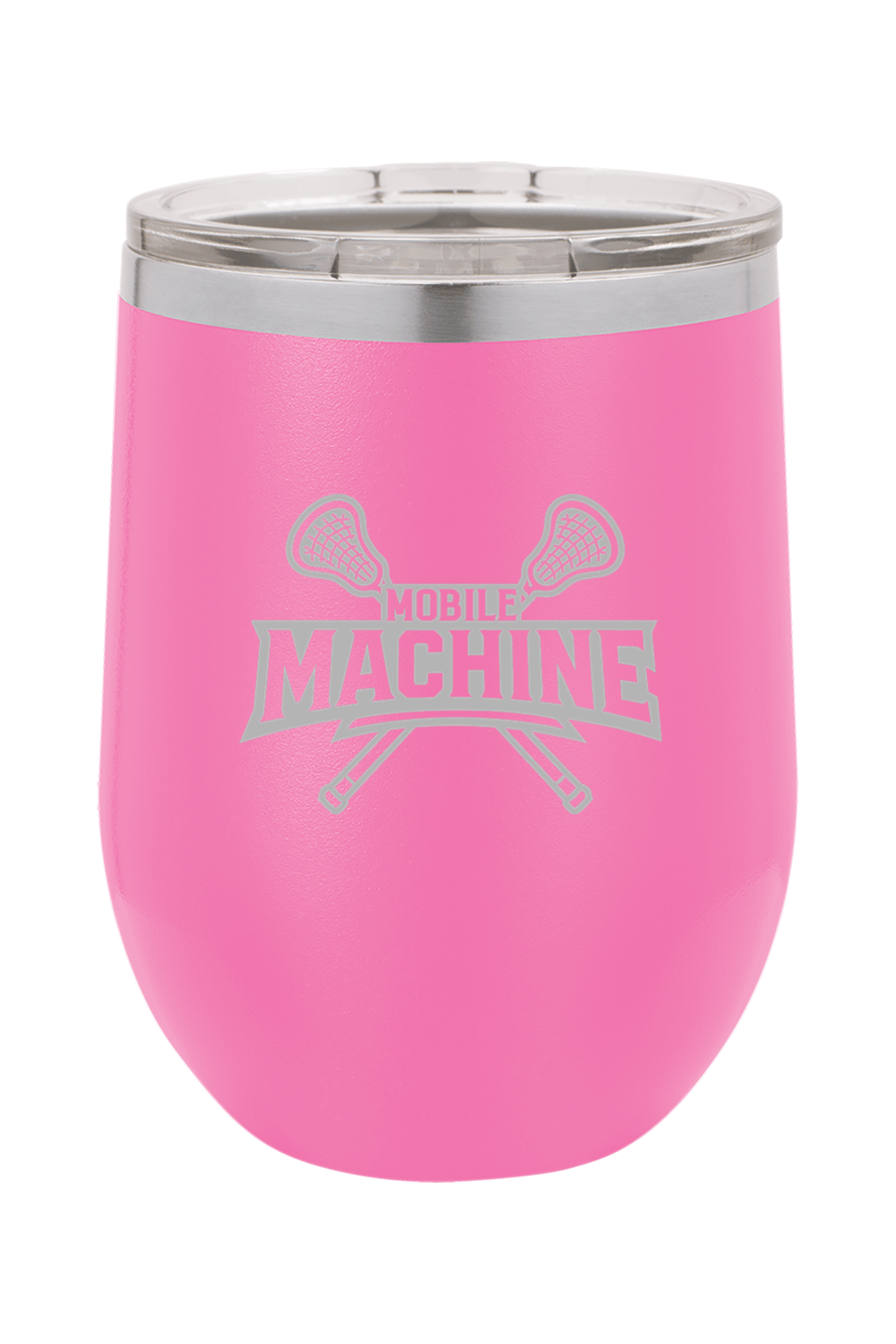 Mobile Machine Lacrosse Insulated Wine Tumbler Signature Lacrosse