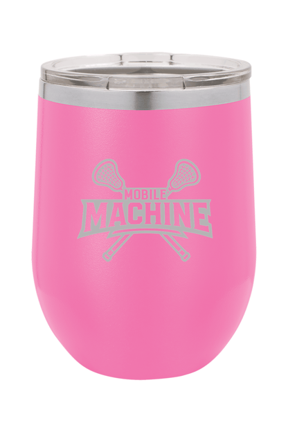 Mobile Machine Lacrosse Insulated Wine Tumbler Signature Lacrosse