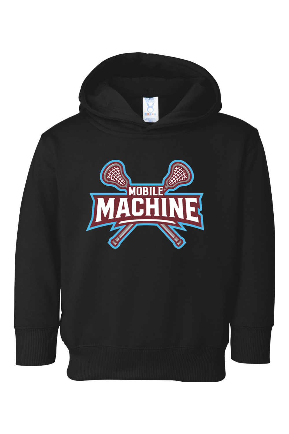 Mobile Machine Lacrosse Toddler Fleece Hoodie Signature Lacrosse