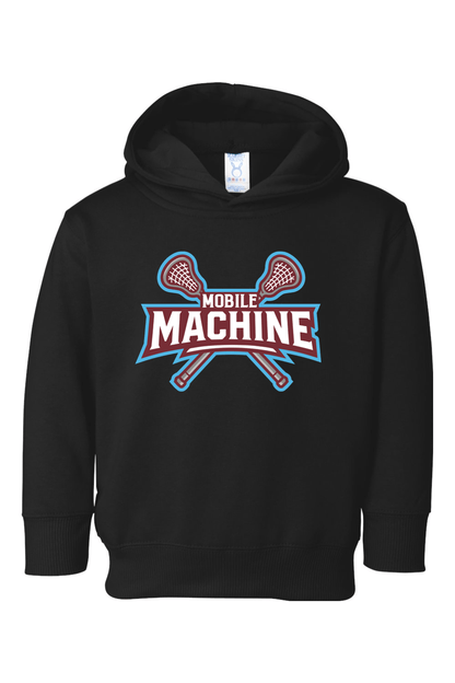 Mobile Machine Lacrosse Toddler Fleece Hoodie Signature Lacrosse