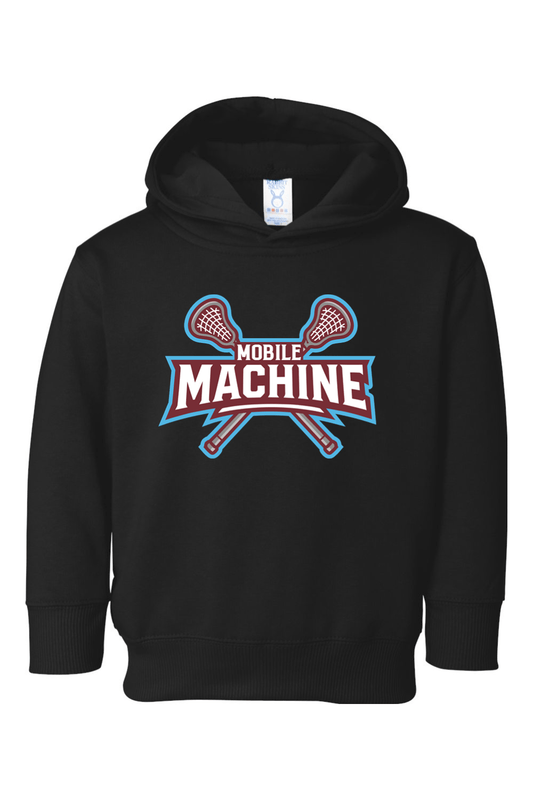 Mobile Machine Lacrosse Toddler Fleece Hoodie Signature Lacrosse