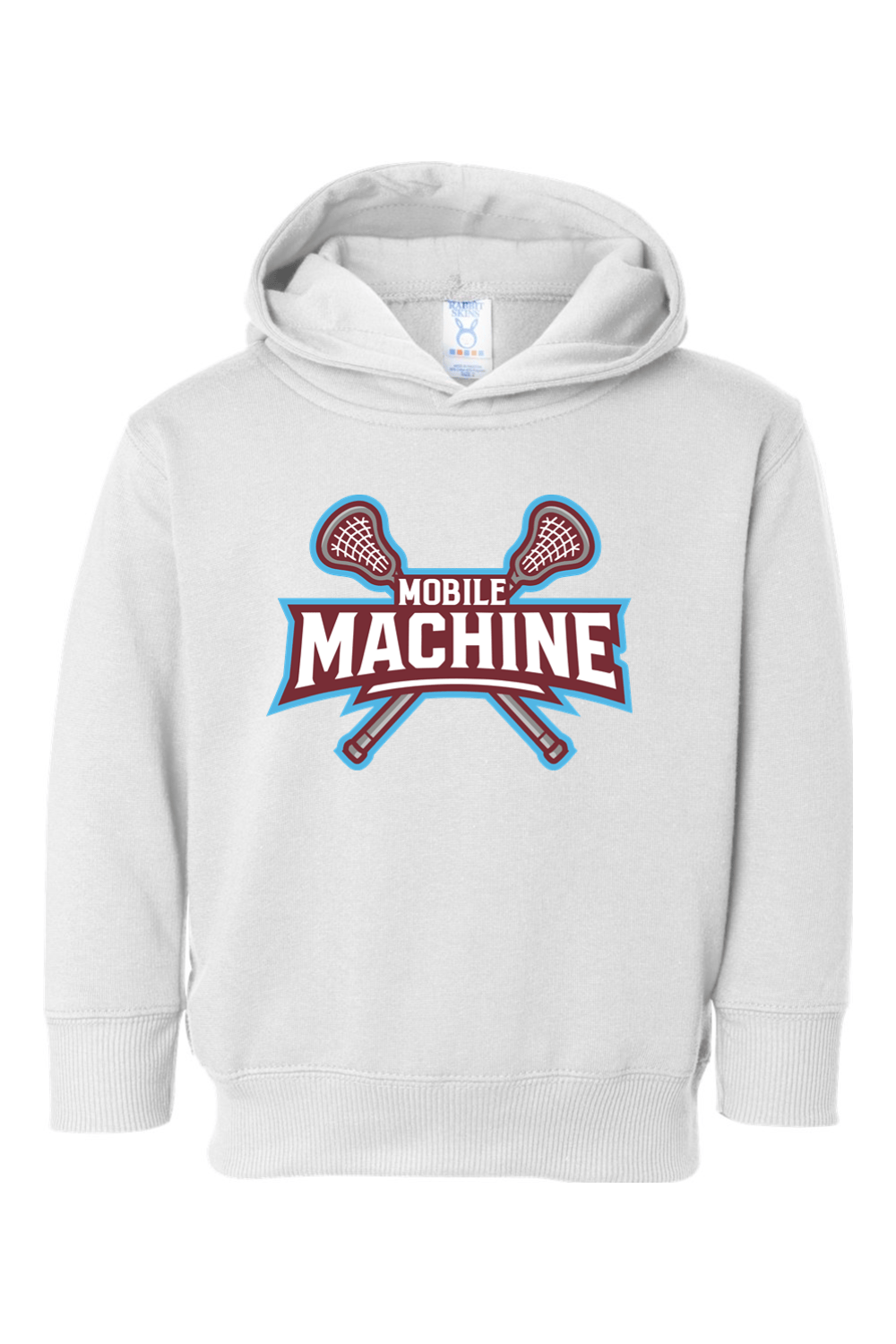 Mobile Machine Lacrosse Toddler Fleece Hoodie Signature Lacrosse