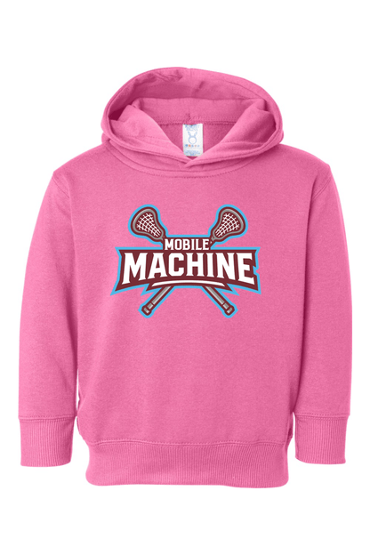 Mobile Machine Lacrosse Toddler Fleece Hoodie Signature Lacrosse