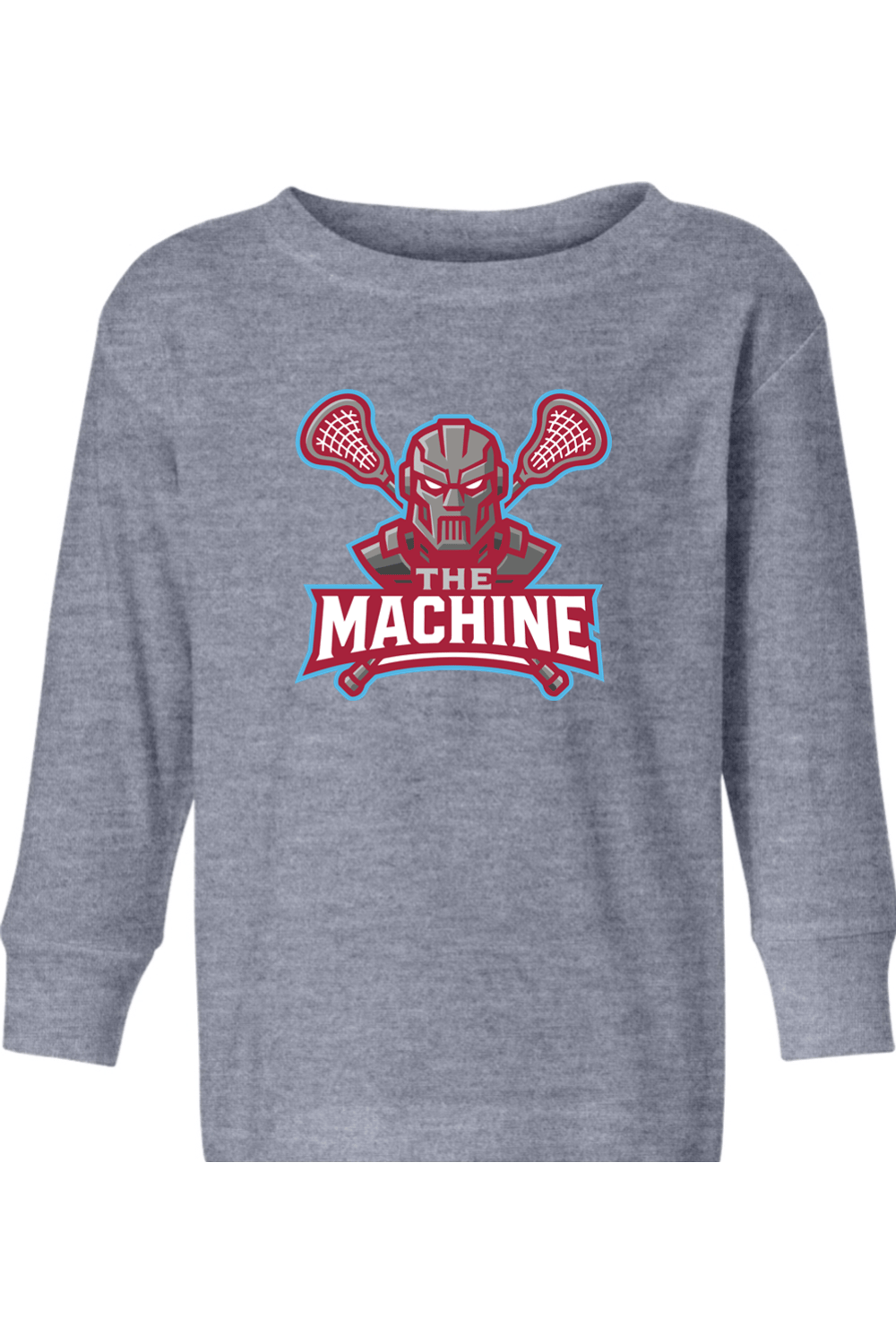 Mobile Machine Lacrosse Toddler Long Sleeve T-Shirt Signature Lacrosse