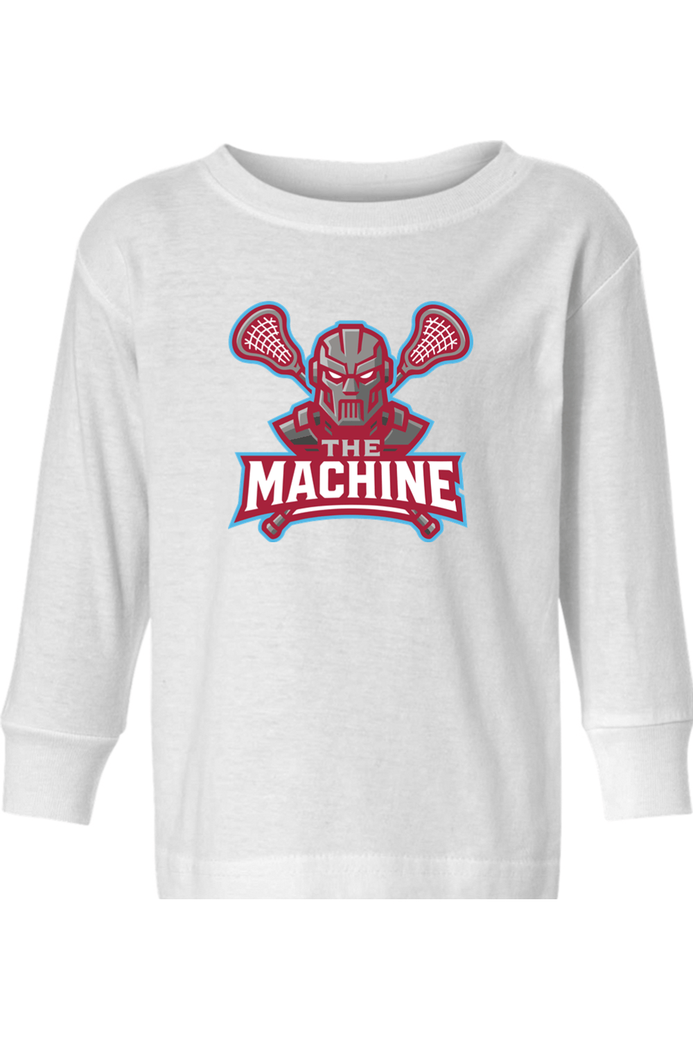 Mobile Machine Lacrosse Toddler Long Sleeve T-Shirt Signature Lacrosse