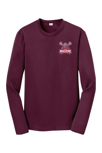 Mobile Machine Lacrosse Youth Long Sleeve T-Shirt Signature Lacrosse