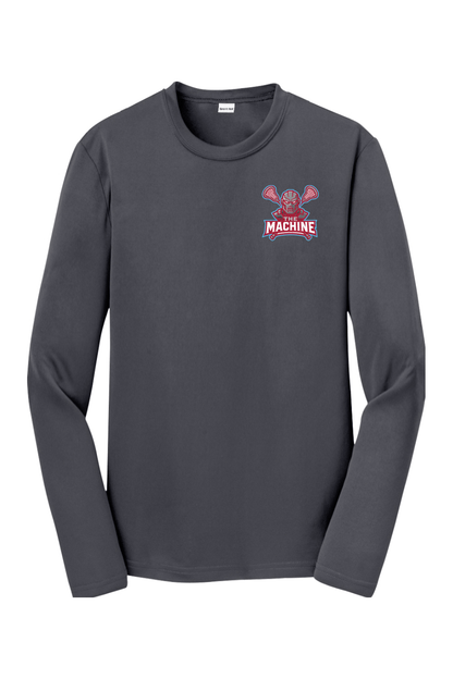 Mobile Machine Lacrosse Youth Long Sleeve T-Shirt Signature Lacrosse