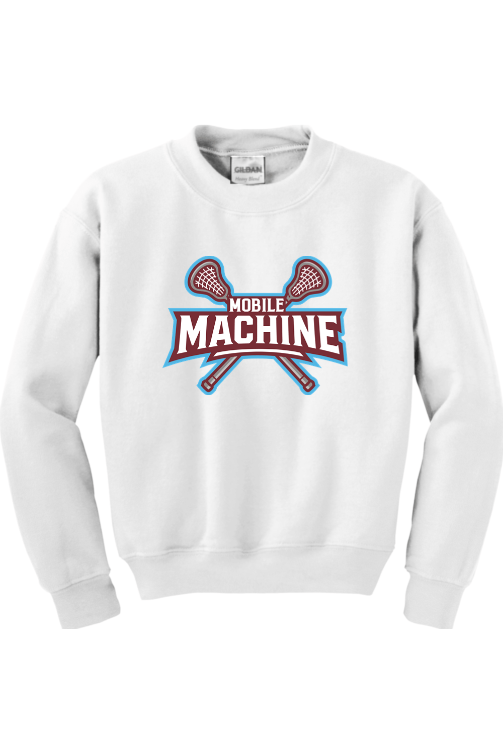 Mobile Machine Lacrosse Youth Sweatshirt Signature Lacrosse
