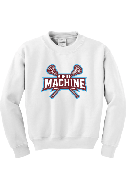 Mobile Machine Lacrosse Youth Sweatshirt Signature Lacrosse