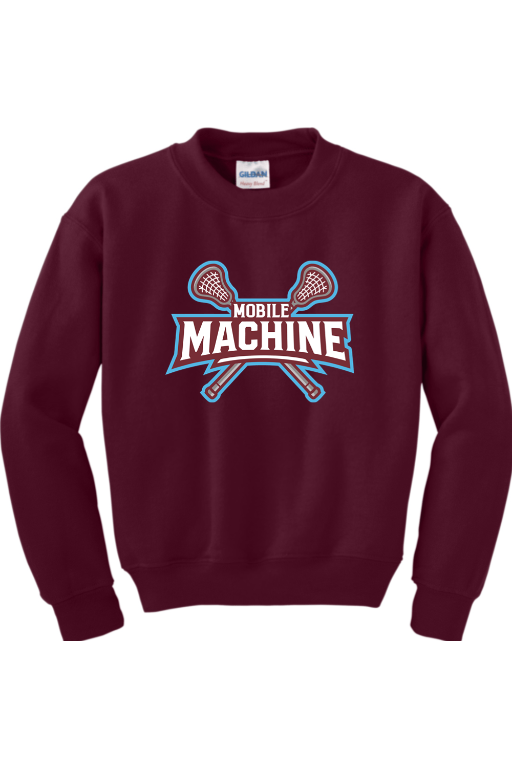 Mobile Machine Lacrosse Youth Sweatshirt Signature Lacrosse