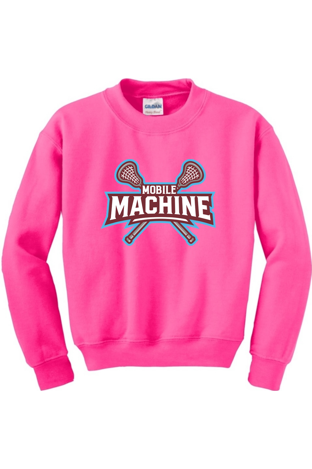 Mobile Machine Lacrosse Youth Sweatshirt Signature Lacrosse