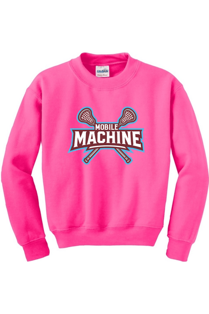 Mobile Machine Lacrosse Youth Sweatshirt Signature Lacrosse