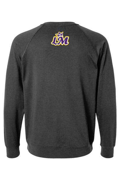 Monarchs Box Lacrosse Adult Heavyweight Raglan Long Sleeve Signature Lacrosse