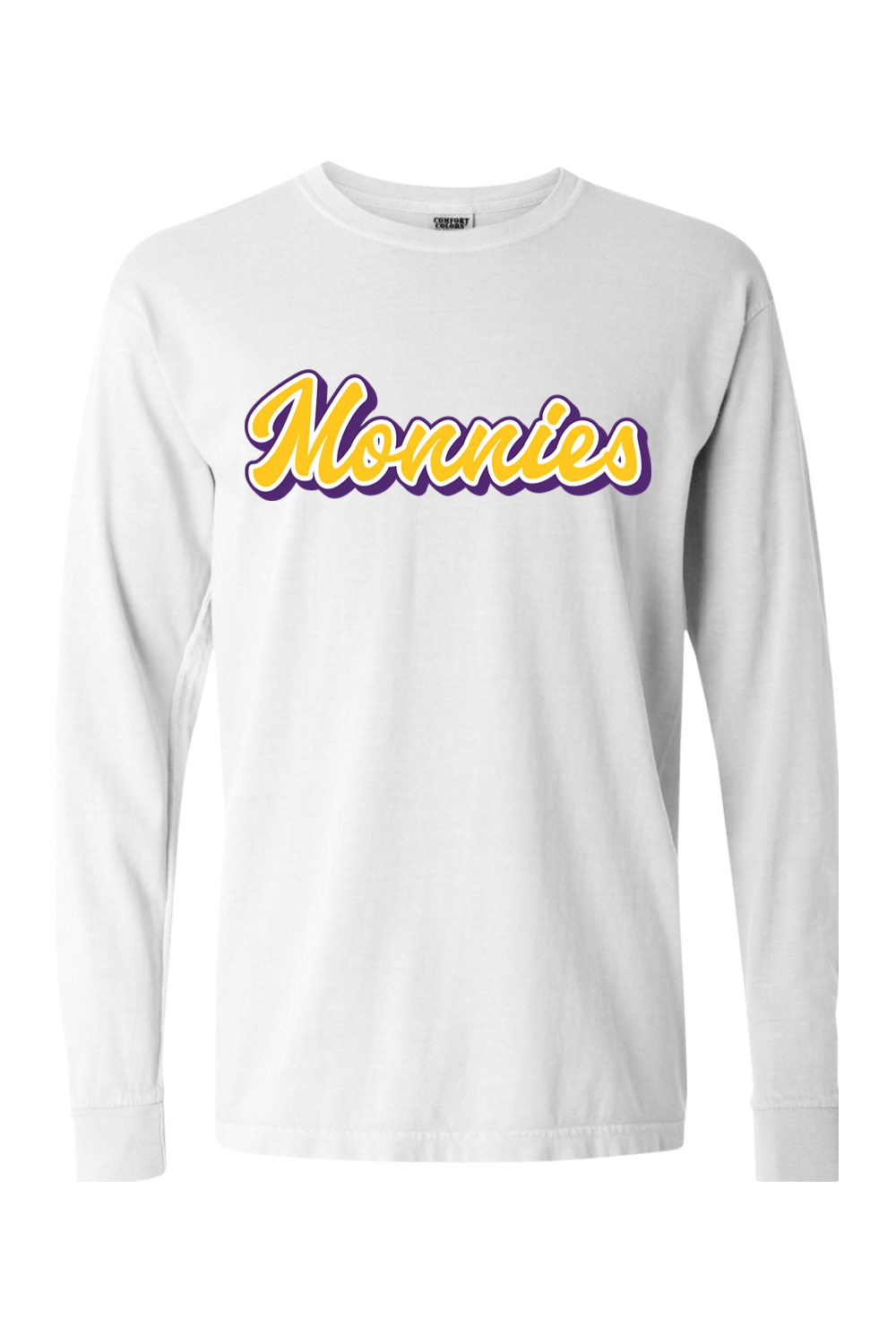 Monarchs Box Lacrosse Comfort Colors Ringspun Long Sleeve T-Shirt Signature Lacrosse