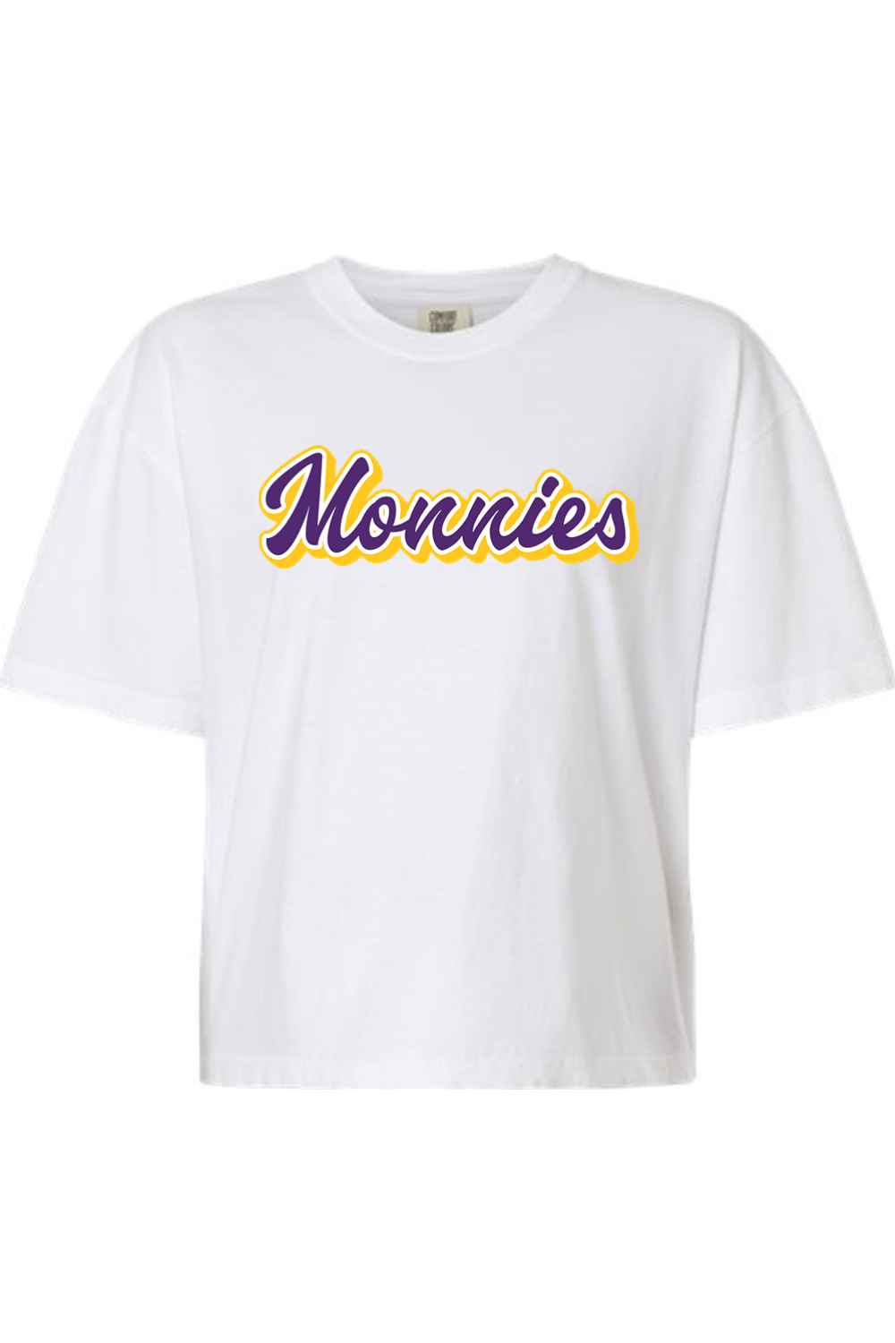 Monarchs Box Lacrosse Comfort Colors Women's Heavyweight Boxy T-Shirt Signature Lacrosse
