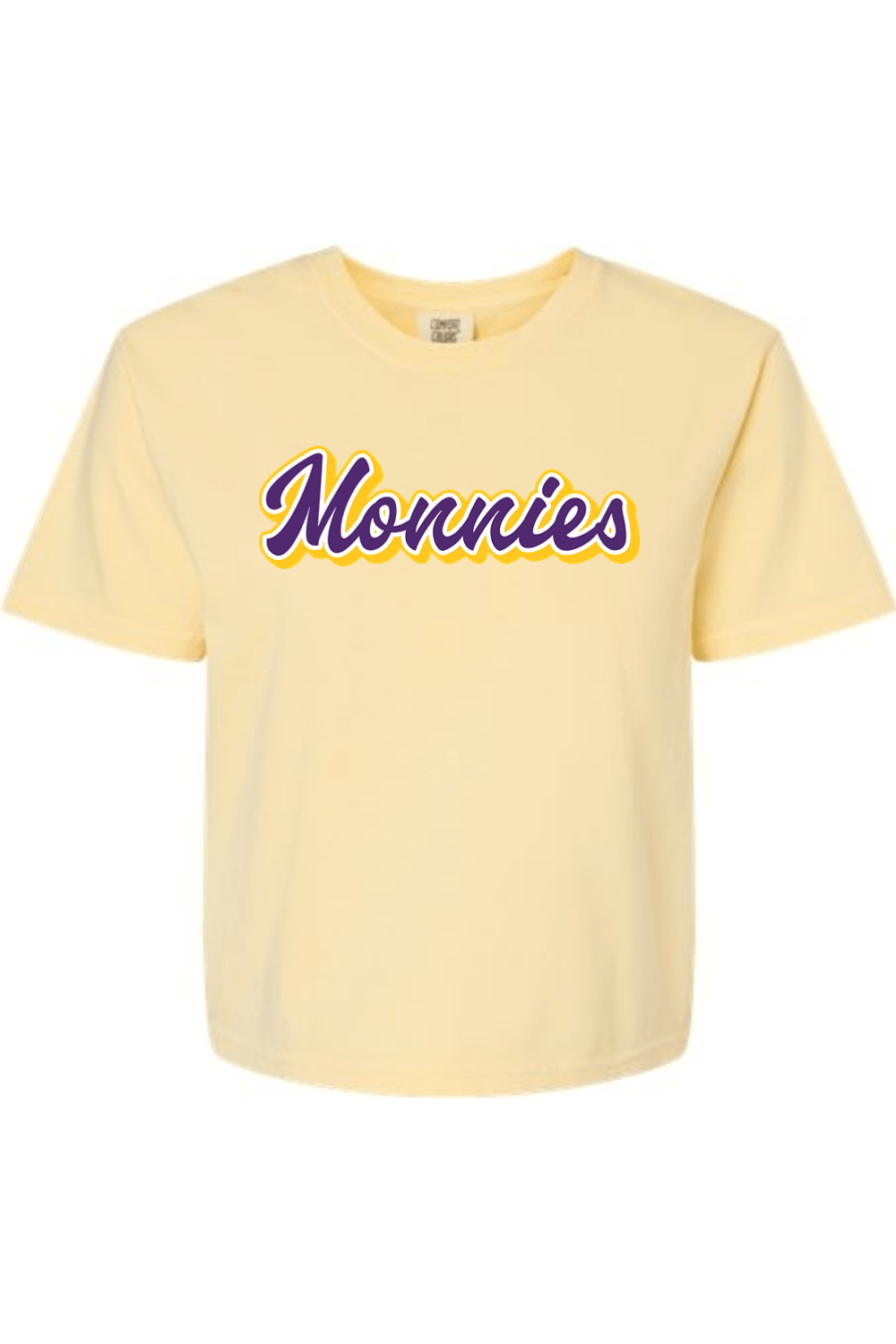 Monarchs Box Lacrosse Comfort Colors Women's Heavyweight Boxy T-Shirt Signature Lacrosse