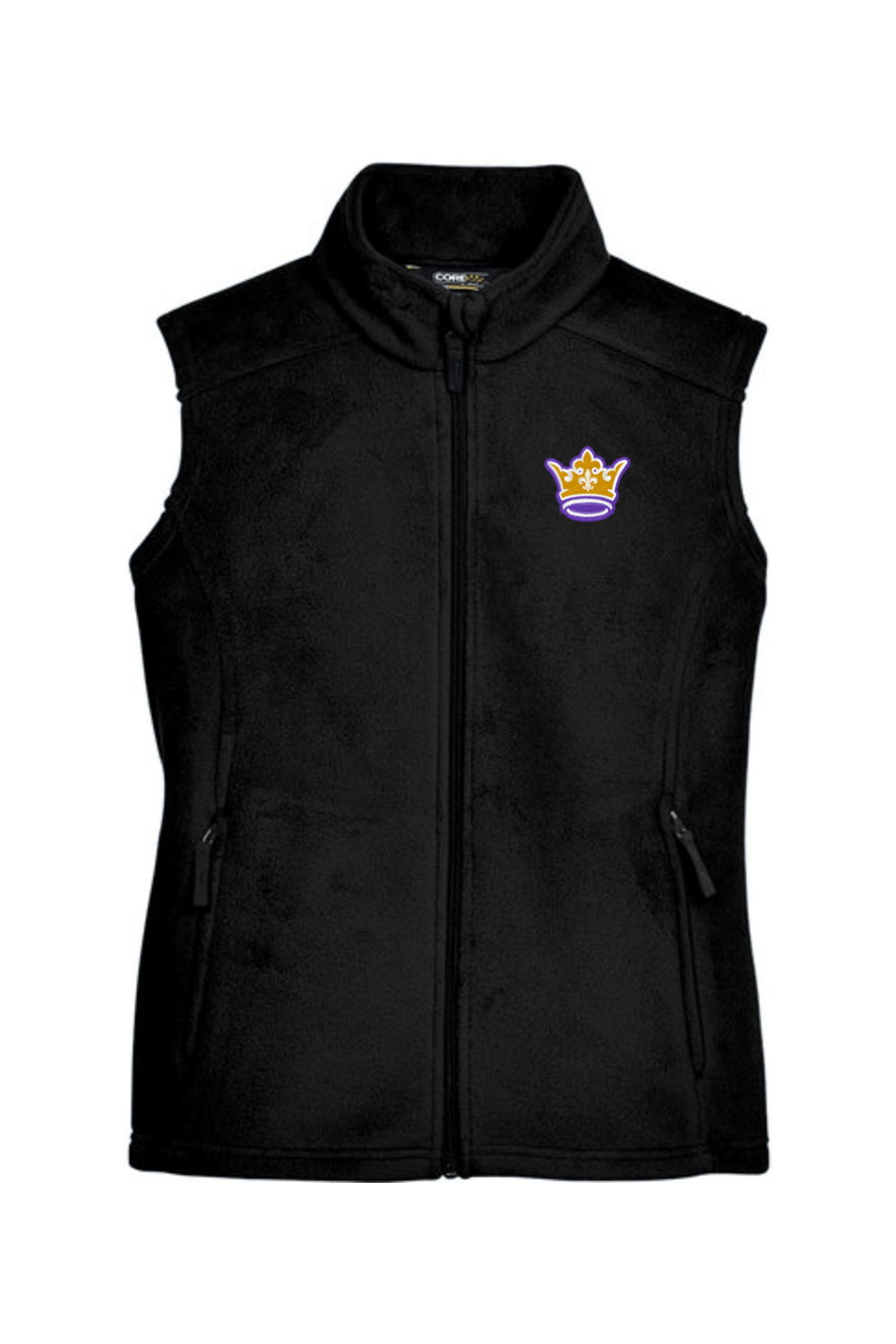 Monarchs Box Lacrosse Core365 Ladies' Journey Fleece Vest Signature Lacrosse