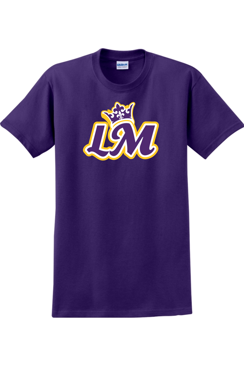 Monarchs Box Lacrosse Gildan Ultra Cotton T-Shirt Signature Lacrosse