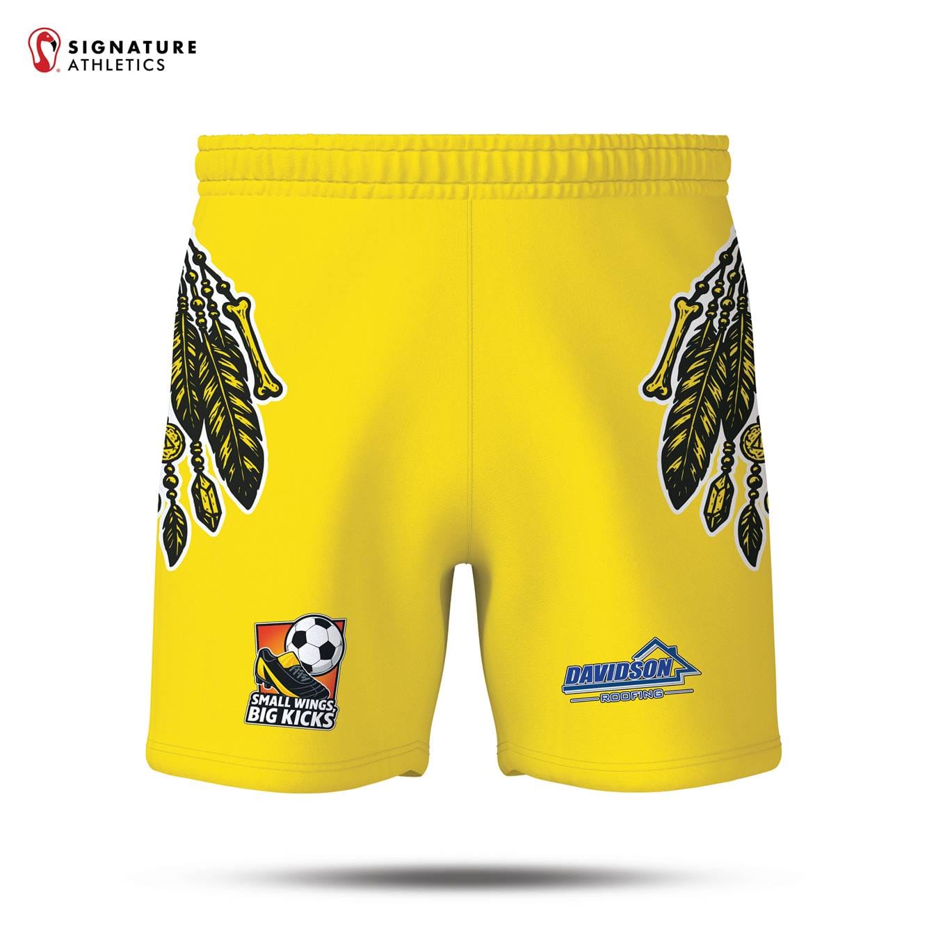 Monart Soccer Club Men's Basic Shorts Yellow: Macaws Signature Lacrosse
