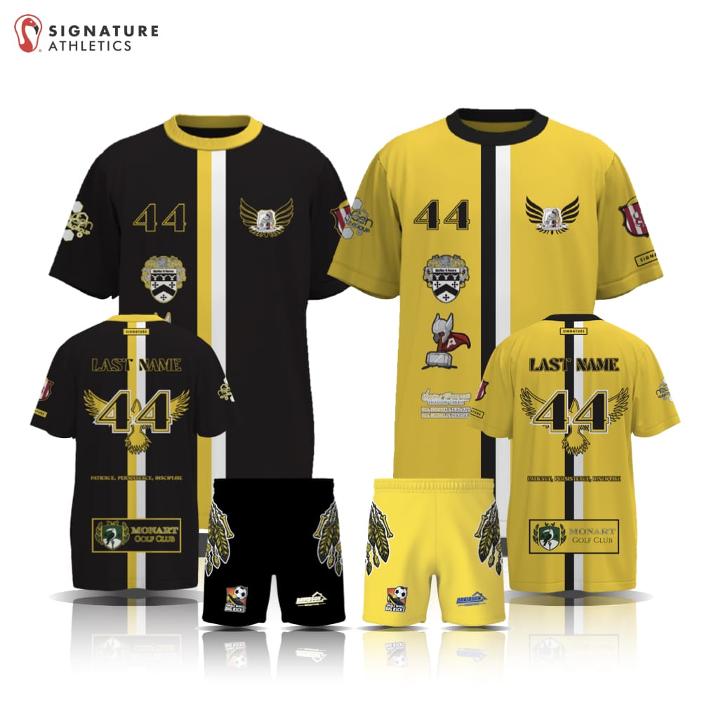 Monart Soccer Club RAVENS Men's 4 Piece Player Package Signature Lacrosse