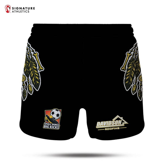 Monart Soccer Club Women's Basic Shorts Black Signature Lacrosse
