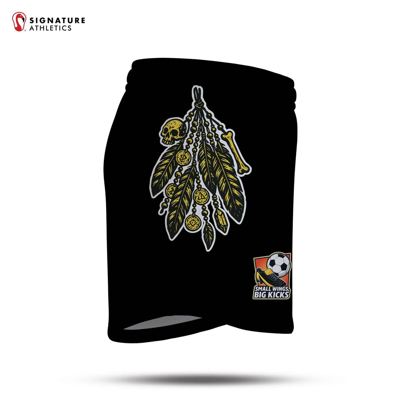 Monart Soccer Club Women's Basic Shorts Black Signature Lacrosse