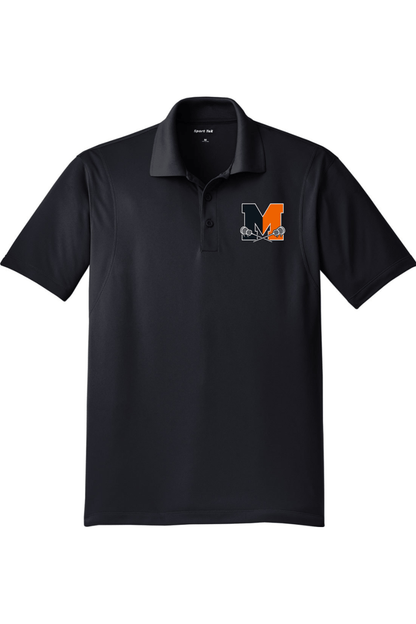 Monroe Bearcats LC Adult Embroidered Athletic Polo Signature Lacrosse