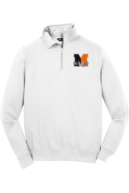 Monroe Bearcats LC Adult Embroidered Quarter-Zip Pullover Signature Lacrosse