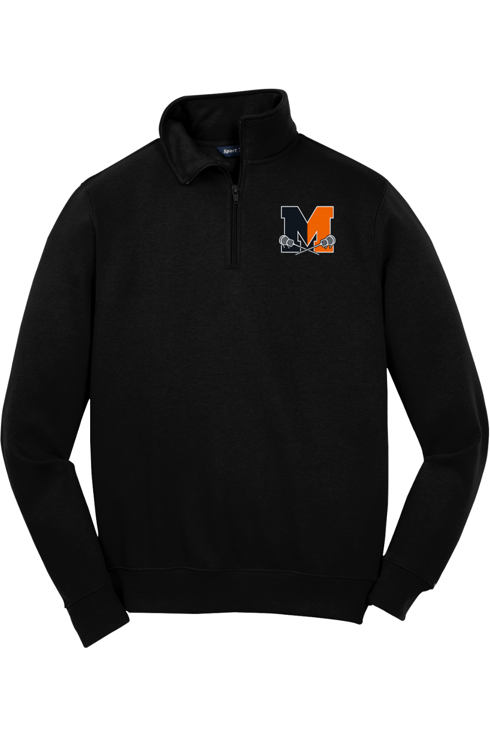 Monroe Bearcats LC Adult Embroidered Quarter-Zip Pullover Signature Lacrosse